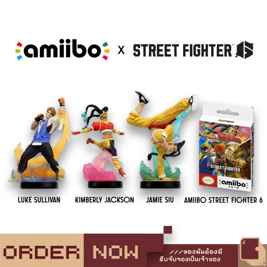 Nintendo Switch™2 NS2 Amiibo Street Fighter 6 Series Figure [bY ClaSsIC GaME]
