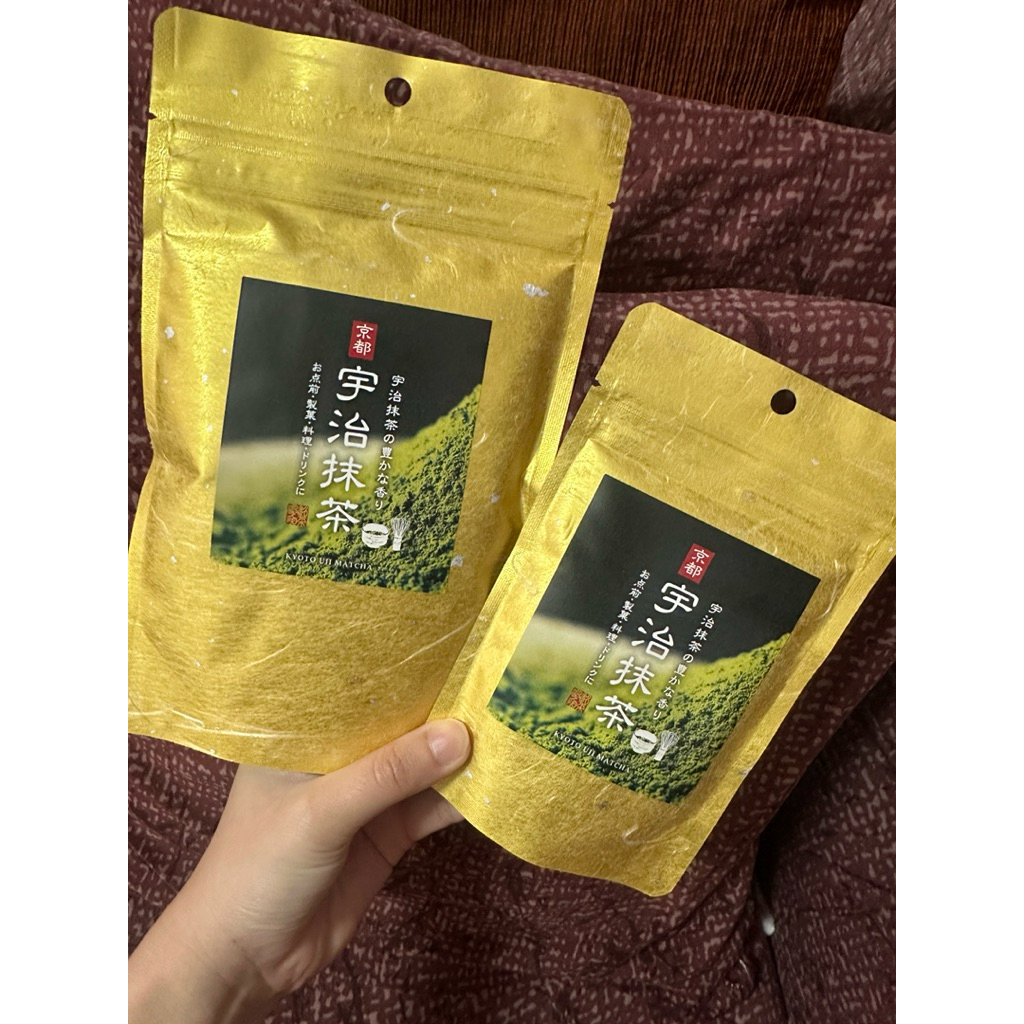 🇯🇵(พร้อมส่ง 17)Uji Matcha 125g อูจิมัทฉะเกรดดีจาก Kyoto เกียวโต Yamashou Koyamaen