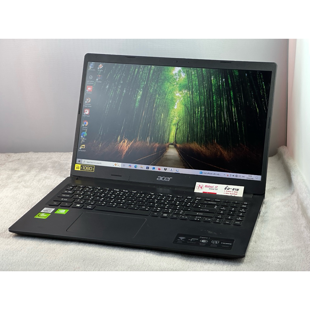 ถูกมาก Acer Aspire 3 i5 Gen 10 การ์ดจอแยก Ram 8 A315-57G-50TZ (NB1777)