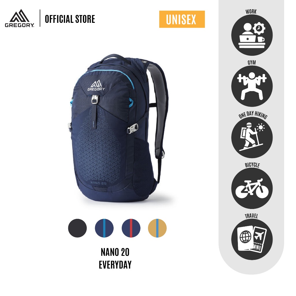 Gregory Nano 20 กระเป๋าเป้ กระเป๋าสะพายหลัง