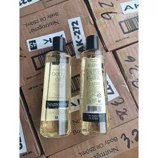 [ของแท้💯/พร้อมส่ง] ถูกที่สุด NEUTROGENA BODY OIL 250ml. ออยนูโทรจีน่า ออยทาผิว