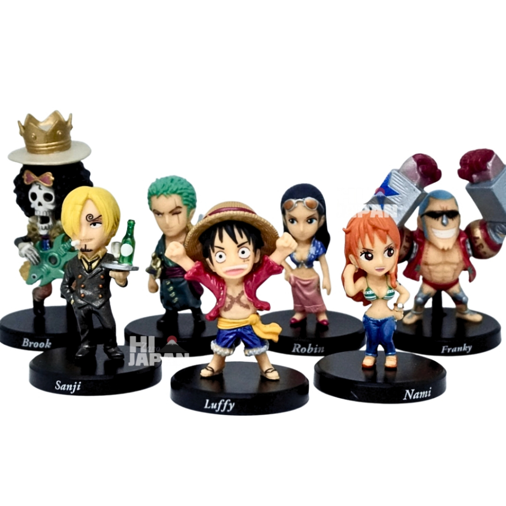 โมเดลวันพีช OnePiece WCF MBH ฐานครบ งานแท้ มือ2สภาพดี