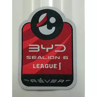 ของแท้ พร้อมส่ง อาร์ม BYD T1 T2 T3 2025-26 ไทยลีก ไทยพรีเมียลีค ไทยลีค บอลไทย T1 THAI LEAGUE Badge ทองคิด บรร