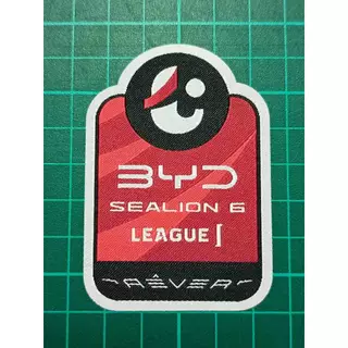 พร้อมส่ง อาร์ม BYD T1 T2 T3 2025-26 ไทยลีก ไทยพรีเมียลีค ไทยลีค บอลไทย BYD THAI LEAGUE Badge 2025-26 ของแท้