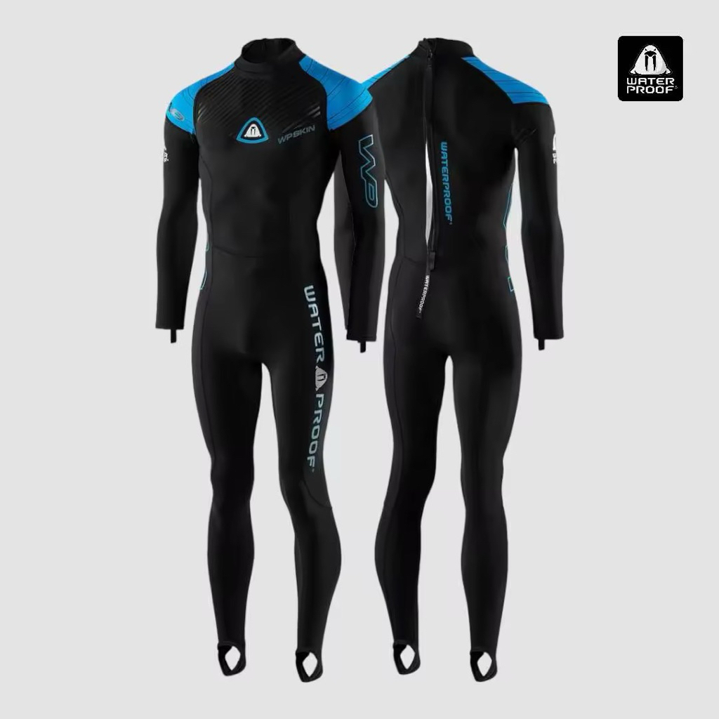Waterproof WP Skin Superstretch Lycra  (แรชการ์ดแบบเต็มตัวผลิตจาก Lycra ปกป้องรังสีระดับ 50+ UPF ใส่ได้กับเวทสูท)