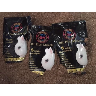 BH Plus​ Miracle อาหารสำหรับกระต่ายเกรดพรีเมี่ยม มีจุดเด่นที่เน้นไฟเบอร์สูง[ขนาด800กรัม/5kg.]