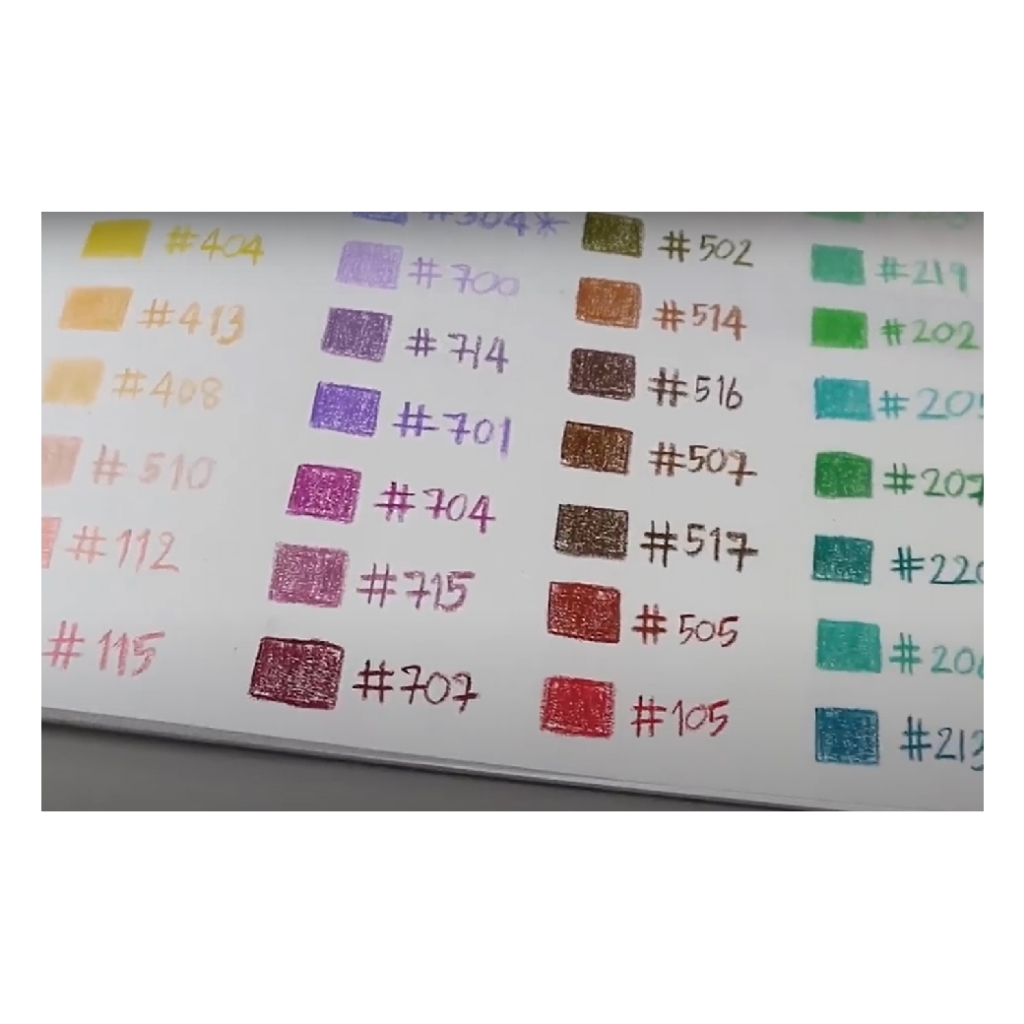 Colleen สีไม้ คลอรีน 120 สี รุ่น 775 ของแท้ นุ่มลื่น ระบายง่าย ไล่เฉดสีครบ - รูปที่ 5
