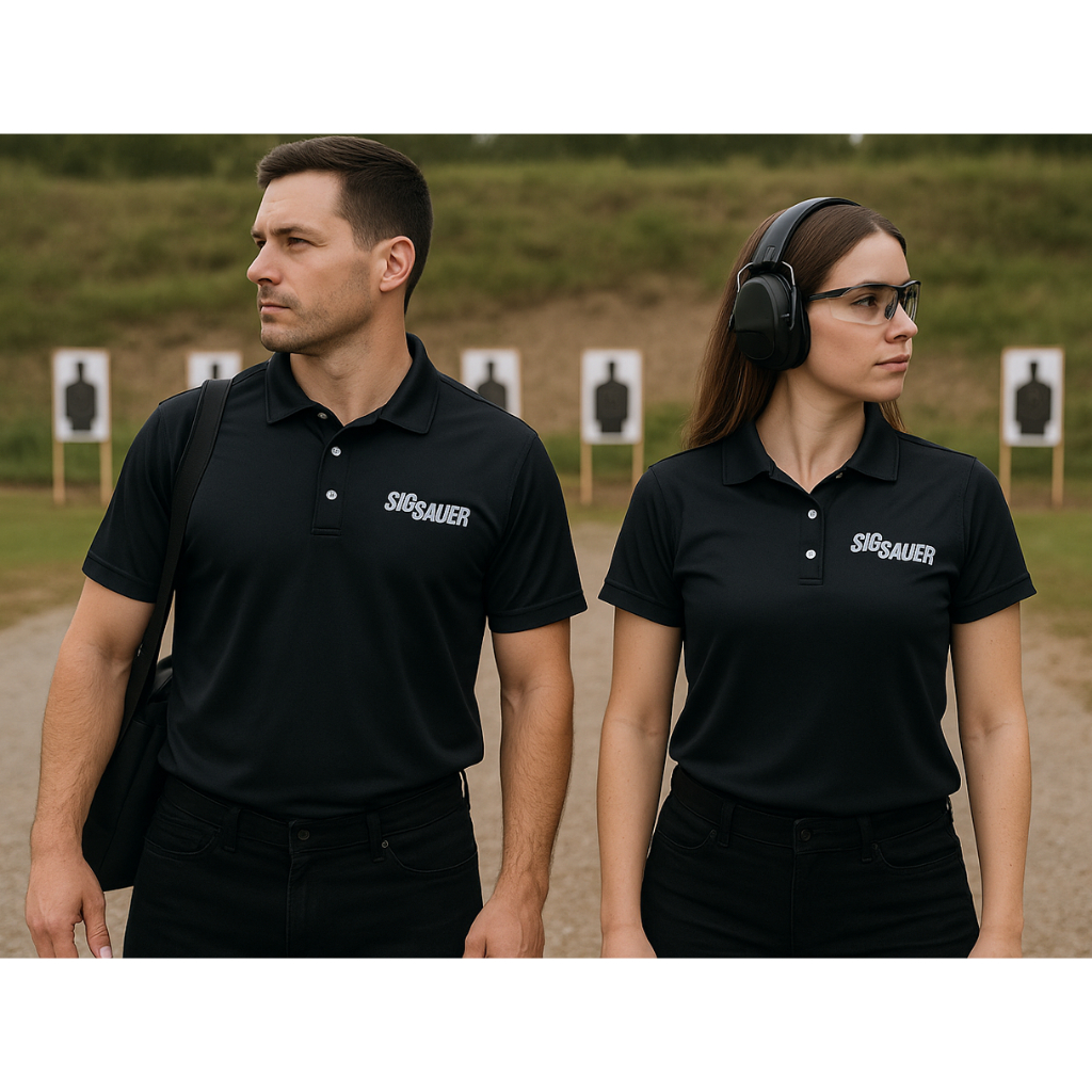 เสื้อ PoLo Sig Sauer Black