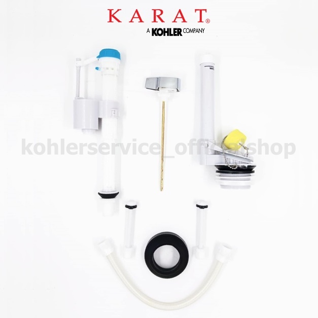 1593040-SP-CP - KARAT อุปกรณ์ถังพักน้ำสุขภัณฑ์เด็ก รุ่นไมเนอร์