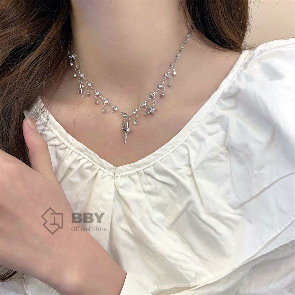 BBY สร้อยคอ Y2K ยอดนิยม! ไข่มุกหยดน้ำตาสุดปัง 💎 สำหรับปาร์ตี้โดยเฉพาะ B009