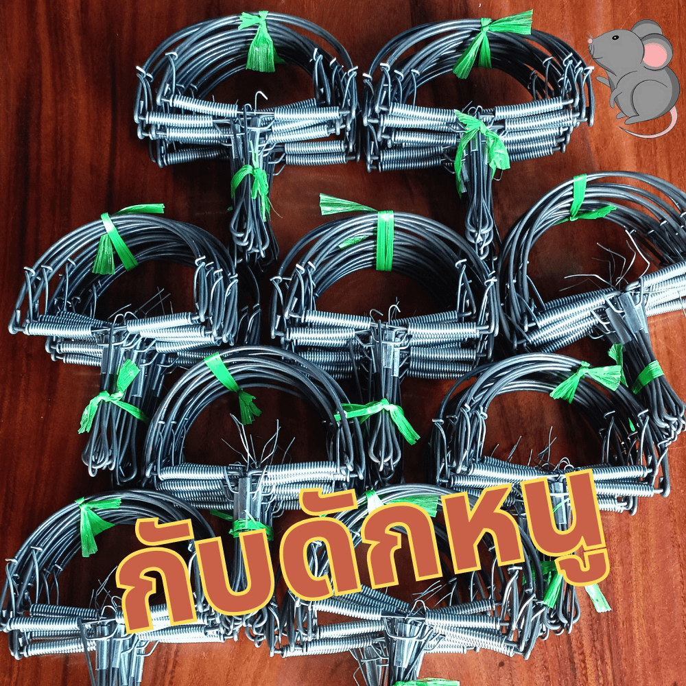 กับดักหนูขนาด 6 นิ้วใช้งานได้นานแข็งแรงทนทาน