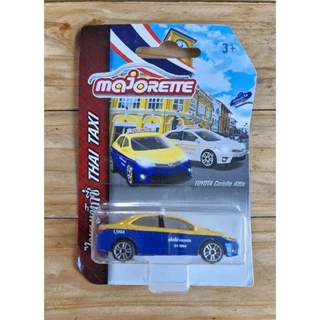 Majorette รถเหล็ก1/64 Thai Taxi แท็กซี่ไทย (แพ็คไม่สวย) ชุดแท็กซี่ภูเก็ต