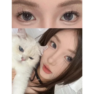 [ 2คู่-8% 3คู่-10%] Midroo 0.00-8.00 คอนแทคเลนส์ เลนส์ธรรมชาติขนาดบิ๊กอาย Butterd Bean 14.2มม เลนส์มีค่าสายตา รายเดื