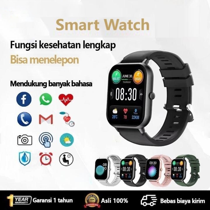 2025 New  Smart Watch 2.19นิ้ว นาฬิกาสปอร์ตอเนกประสงค์ IP68 เกรดกันน้ำ การตรวจจับอัตราการเต้นของหัวใจNFC COD