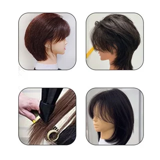 ✂️ผมแท้100%✂️หัวหุ่นผู้ชาย หัวหุ่น หุ่นหัวนางแบบ หัวหุ่นตัดผมชาย 3D ฝึกตัดผม ทำเคมี หนีบ ไดร์ได้ ย้อมยืดดัดได้ 8 นิ้ว