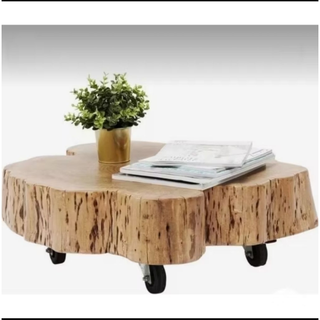 Coffee table Snag round 50_90cm