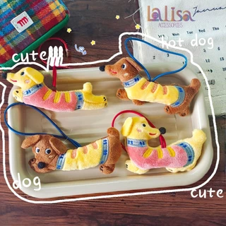 ตุ๊กตาการ์ตูนลูกสุนัข พวงกุญแจจี้กระเป๋า ของตกแต่งตุ๊กตาสุดน่ารัก keychain pendant JM20122