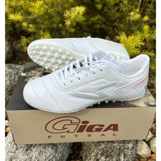 (M5) รองเท้าฟุตซอลร้อยปุ่ม GIGA รุ่น GB04 สี ขาว ดำ เทา Size…