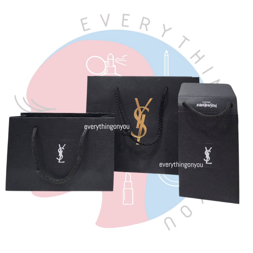 [พร้อมส่ง] ถุงกระดาษ YSL