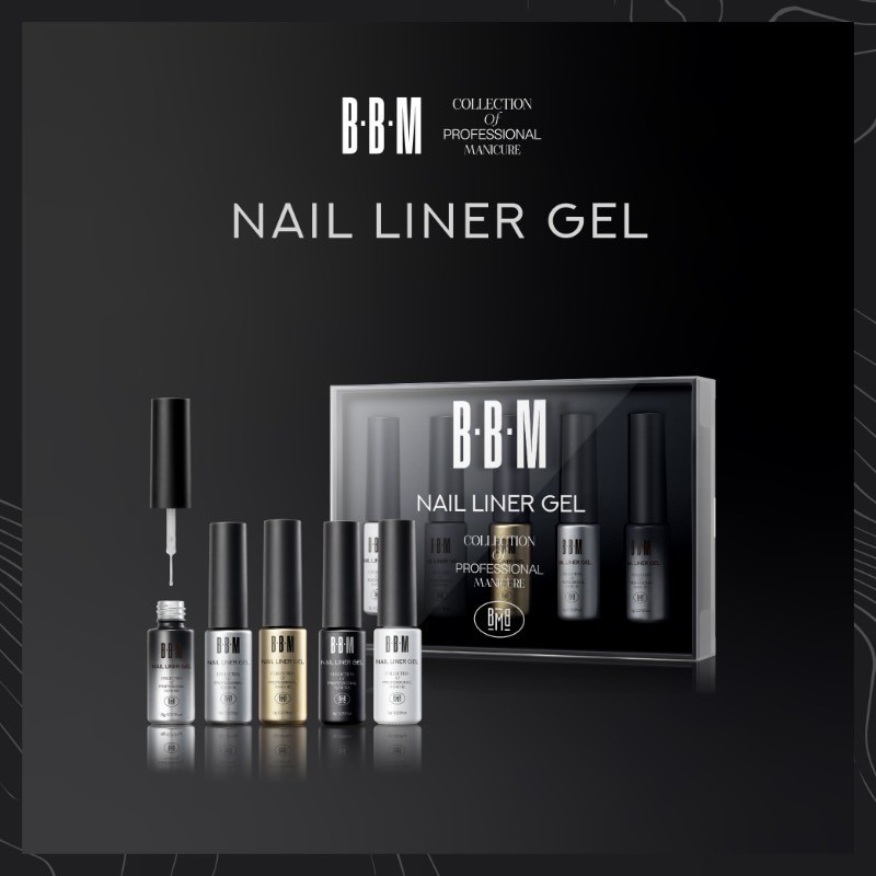 เซต Liner gel BBM เจลตัดเส้นเซต 5 ขวด