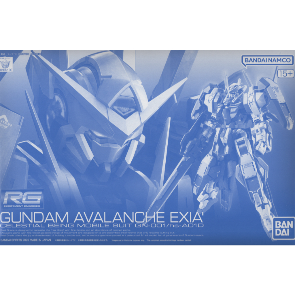 (พร้อมส่ง) RG 1/144 Gundam Avalanche Exia <Jul 2025>