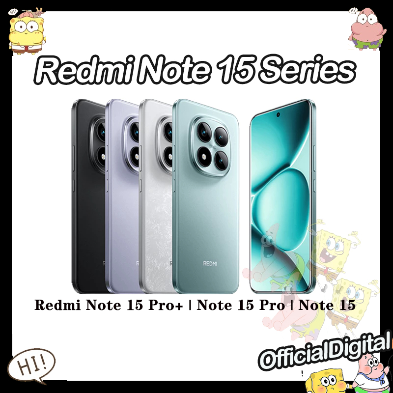 Redmi Note 15 Pro+ Redmi Note 15 Pro Plus Snapdragon 7s Gen 4 Redmi Note 15 Pro Dimensity 7400 Ultra Redmi Note 15