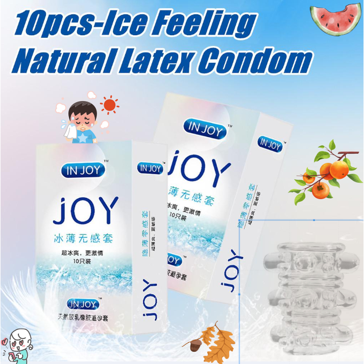 กล่องไม่มีฉลาก รสช็อกโกแลต ขนาด 49-54 มม. หนาเพียง 0.01 มม. แทบมองไม่เห็น ยืดหยุ่นและทนทาน