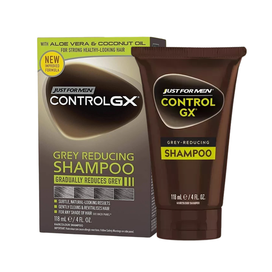 Just For Men Control GX Grey Reducing Shampoo and Conditioner 118ml แชมพูย้อมผม ผมหงอก จากอังกฤษ UK