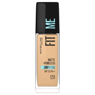 เมย์เบลลีน ครีมรองพื้น ฟิต มี แมท ลิควิด ฟาวเดชั่น MAYBELLINE FIT ME FOUNDATION MAT PORELESS