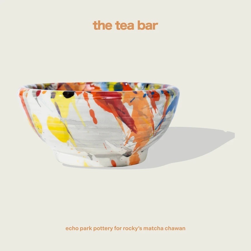 ROCKY’S MATCHA echo park pottery chawan limited edition