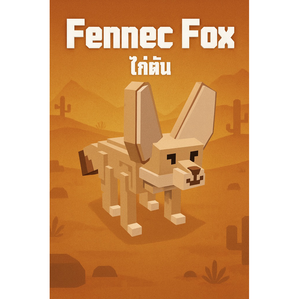 ไก่ตัน grow a garden Fennec Fox