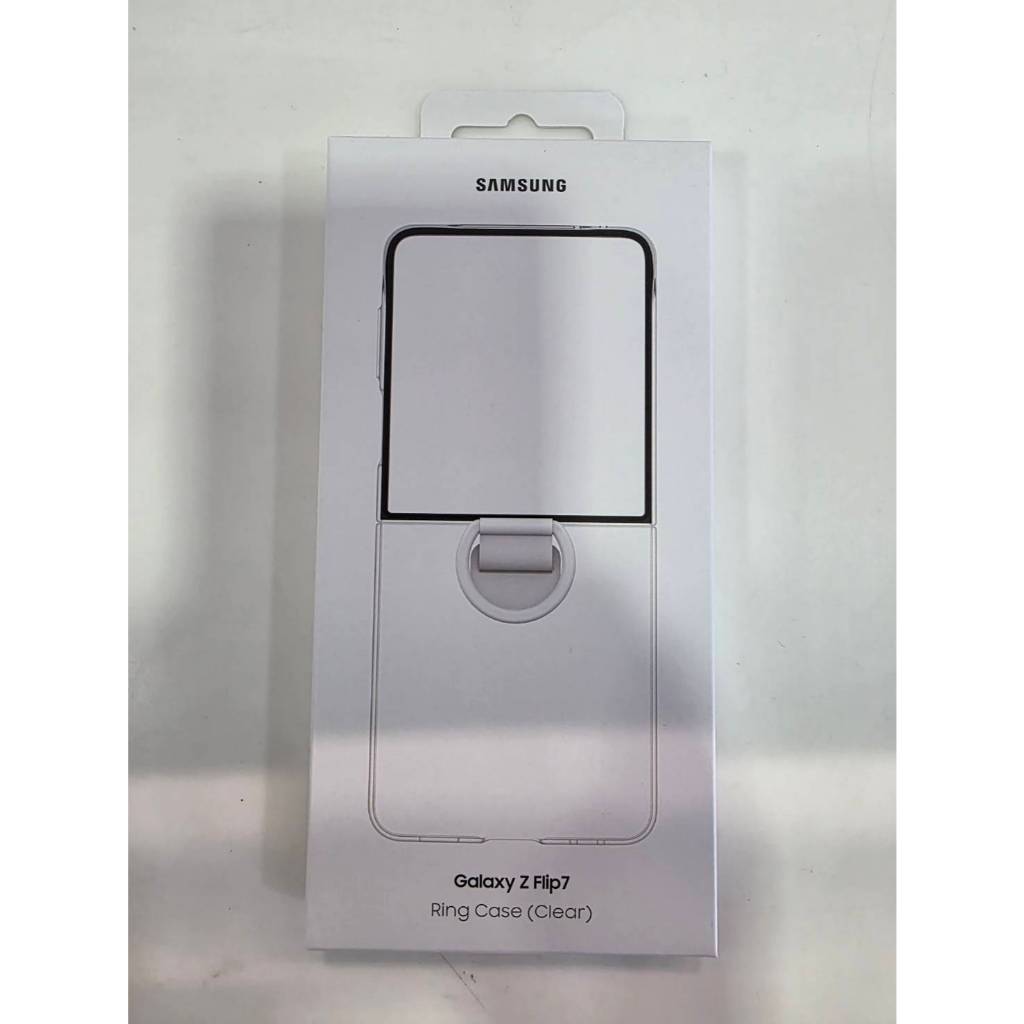 Galaxy Z Flip7 Ring Case (Clear)