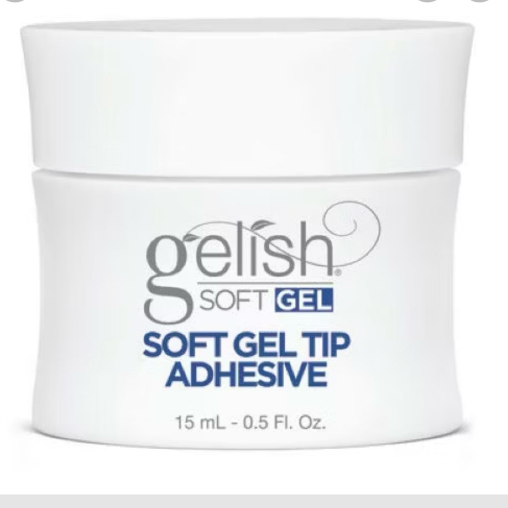Gelish Soft Gel Tips Adhesive 15ml.