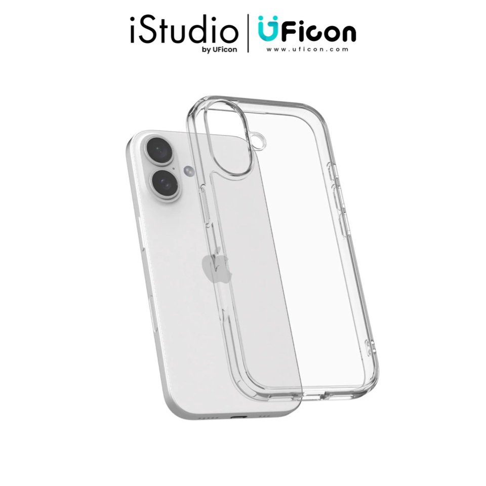 เคส JTLEGEND: Casing for iPhone 16 Plus (6.7 inch) Hybrid Cushion Case - Crystal