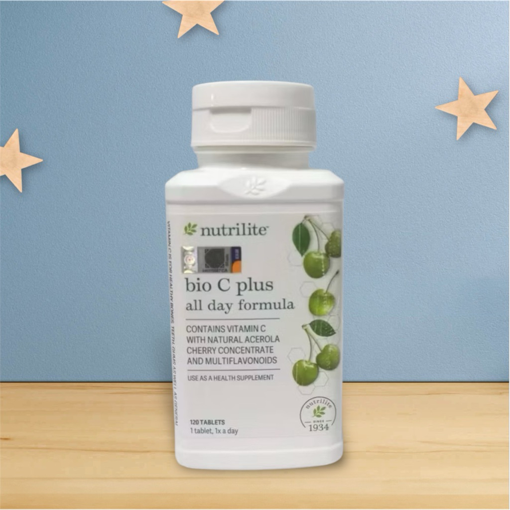 นิวทริไลท์ ไบโอ ซี พลัส สูตรออลเดย์ - 120 เม็ด Nutrilite Bio C Plus All Day Formula - 120 Tab
