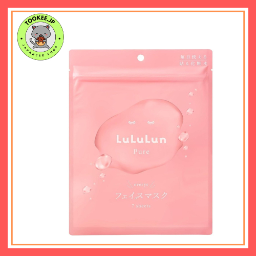 LuLuLun Pure Every Day Face Mask, 7 Sheets[Direct from Japan]