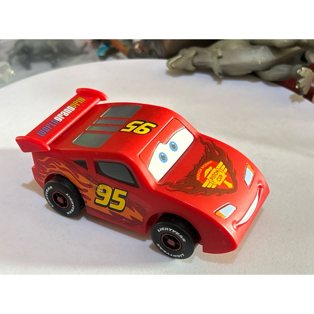 รถคาร์ Cars mcqueen พลาสติก มือ 2