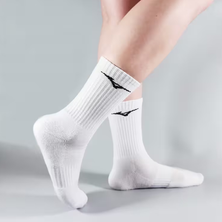 [คุณภาพในราคาเบาๆ] MIZUNO TRAINING 3P SOCKS ถุงเท้าครึ่งแข้ง กีฬา มิตซูโน่ แท้  3P - รูปที่ 2