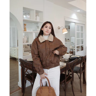 WINT - CANELE JACKET🍂 | แจ็คเก็ตกันหนาว บุขนทั้งตัว พร้อมส่ง!