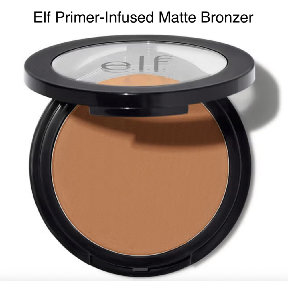 [แท้จาก Elf อเมริกา] Elf Primer-Infused Matte Bronzer