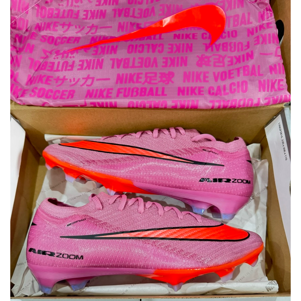 💗NIKE VAPOR 16 FG ตัวtop  Size 40/250cm-40.5/255-41/260cm-42/265-42.5/270cm-43/275-44/280cm-44.5/285cm ✅ สินค้าของแท้ 💯%