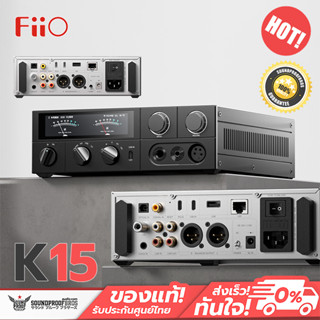 FiiO - K15 DAC/AMP ตั้งโต๊ะชิป AKM AK4497S *2 รองรับ MQA, Du…