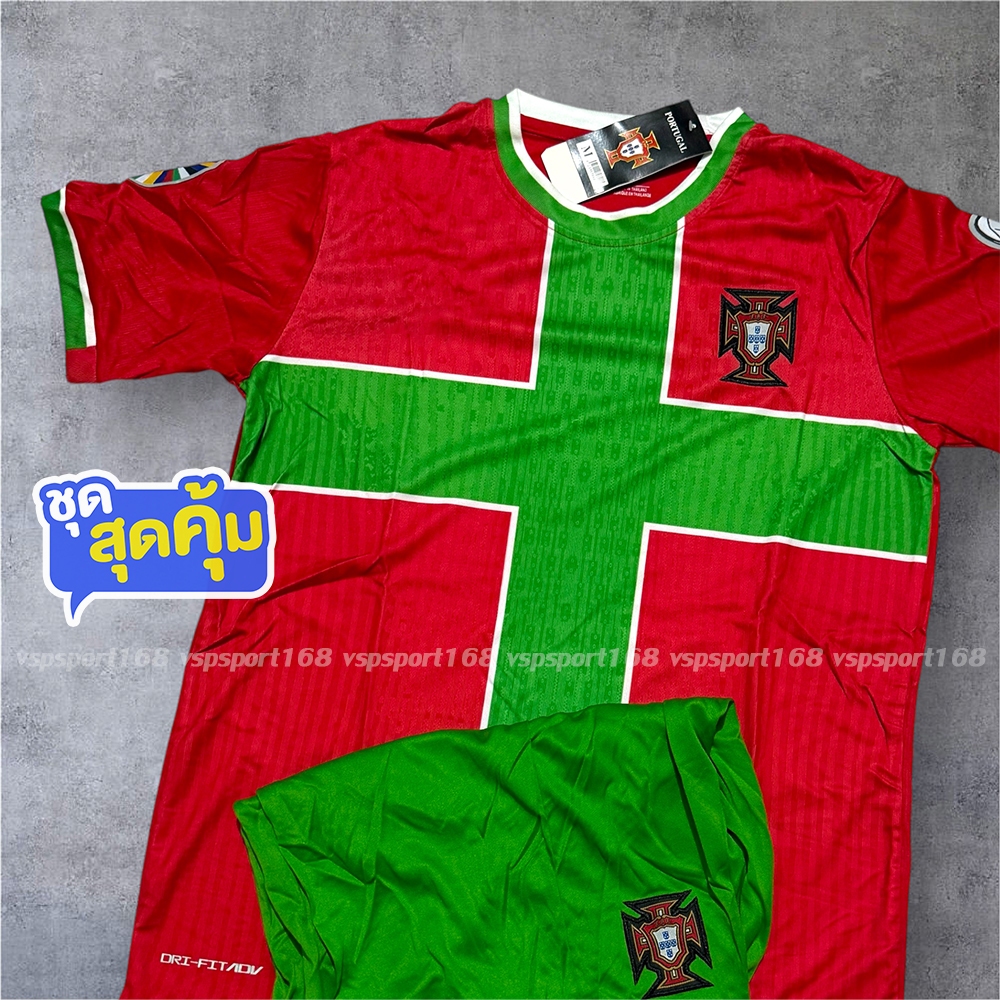 เสื้อกีฬา ชุดบอลทีมชาติ Portugal NEW Sessionเสื้อบอลและกางเกงบอลผู้ชาย ใหม่ล่าสุด