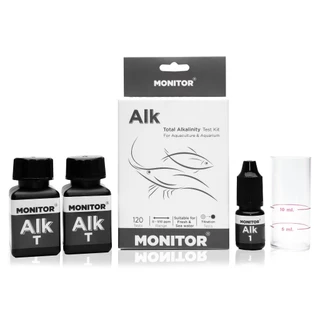 ชุดทดสอบอัลคาไลนิตี้ โมนิเตอร์เทสคิท MONITOR ALKALINITY TEST KIT (120 Tests)