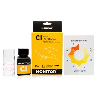 ชุดทดสอบคลอรีน โมนิเตอร์เทสคิท MONITOR CHLORINE TEST KIT (250 Tests)