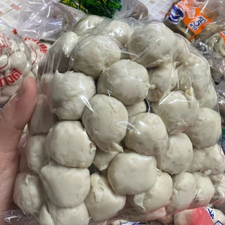 [เอ็นหมูเล็ก] ลูกชิ้นเอ็นหมูลูกเล็ก ยี่ห้อ สมเจตุ น้ำหนัก 1 กิโลกรัม