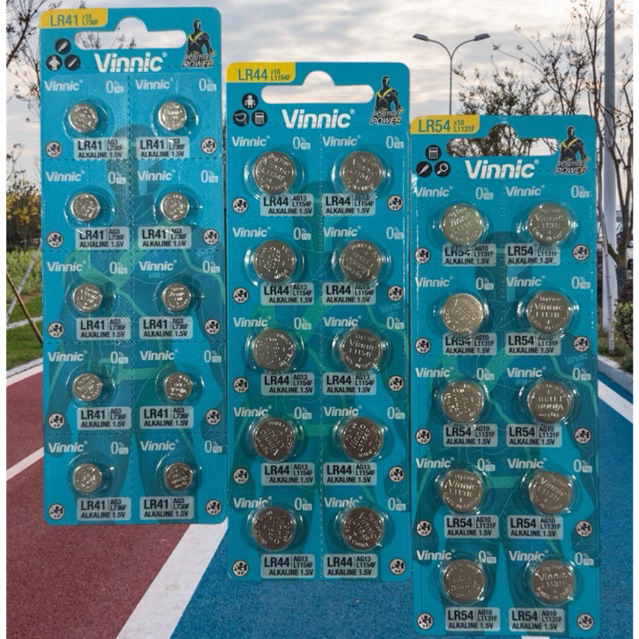 Vinnic alkaline 1.5V ของแท้10ก้อน(L1154F/L736F/L1131F)