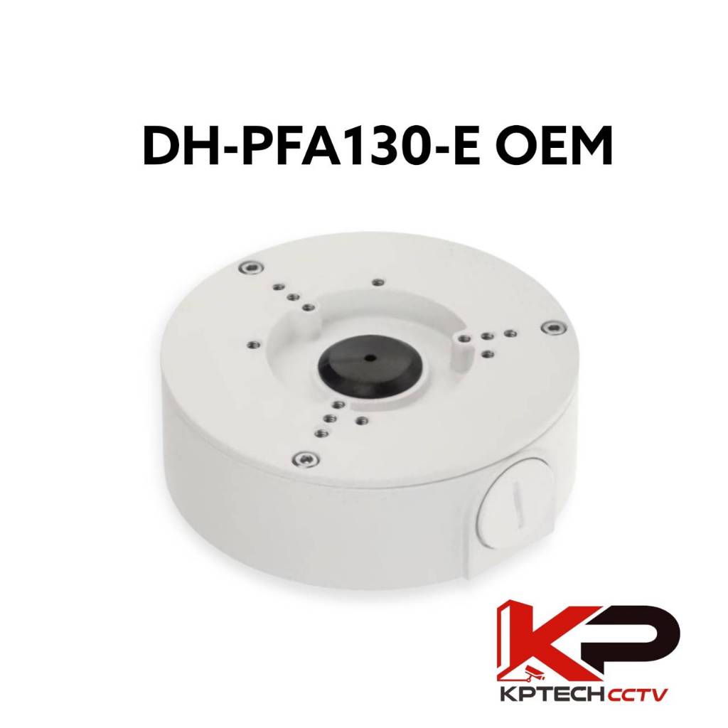 กล่องกันน้ำสำหรับติดตั้งกล้องวงจรปิด DH-PFA130-E OEM กล่องยึดกล้อง โลหะ