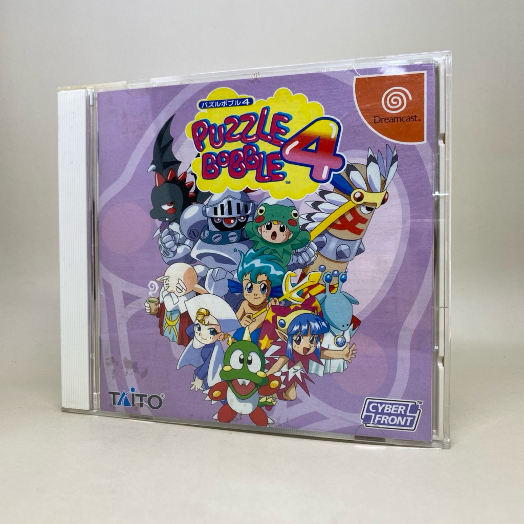 [Rare] Puzzle Bobble 4 (DC) | SEGA Dreamcast | Original CD Game Japan | Japanese | แผ่นเกมส์แท้ ใช้ง