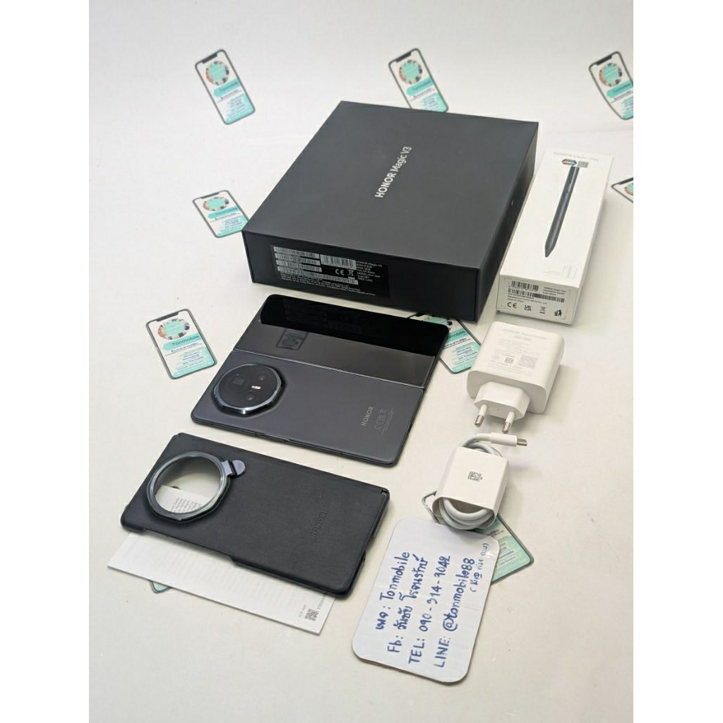 ขาย / เทิร์น Honor Magic V3 ศูนย์ไทย สภาพสวย อุปกรณ์ครบยกกล่อง ประกันเหลือ พร้อม Honor Magic Pen

